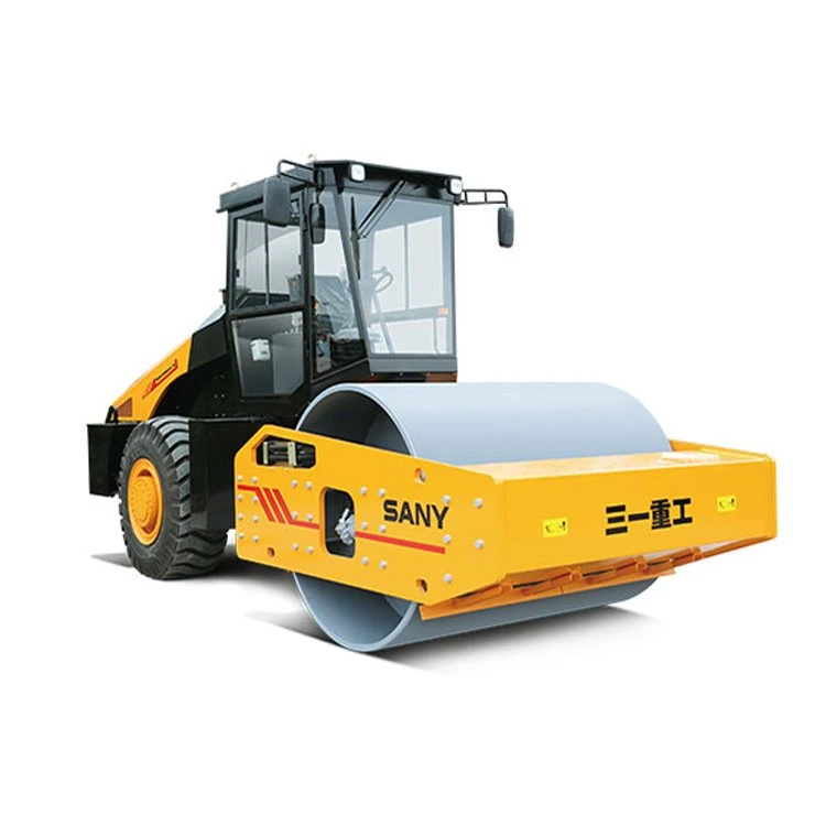 Rodillo compactador de tambor simple de 22 toneladas