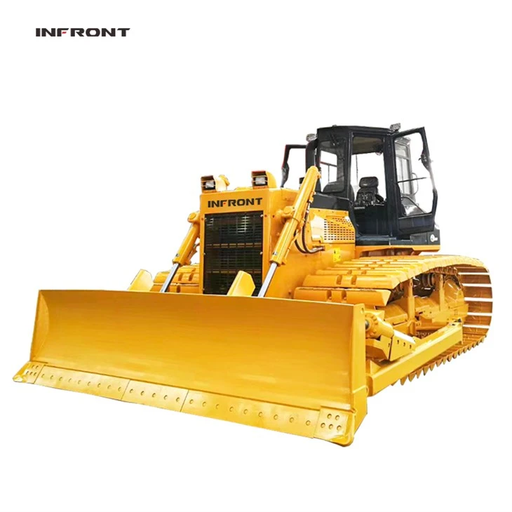 Bulldozer de construcción grande hidráulico