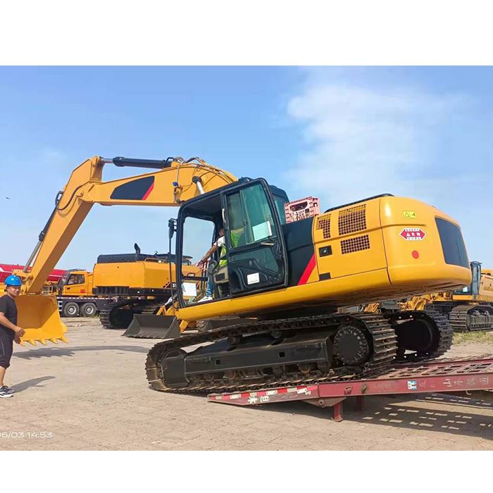 Excavadora grande tipo oruga