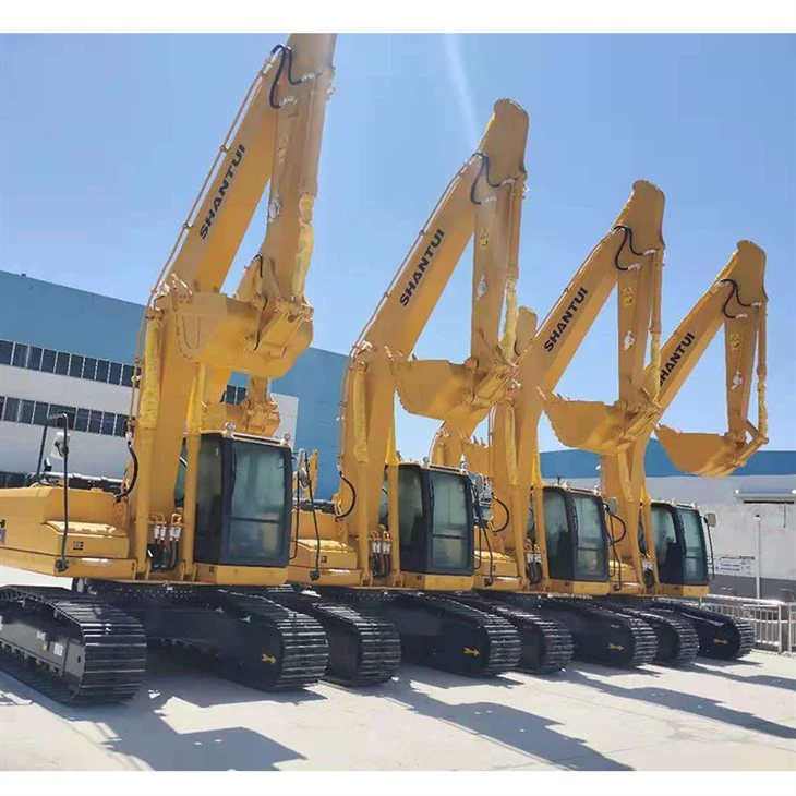 Excavadora de ingeniería grande