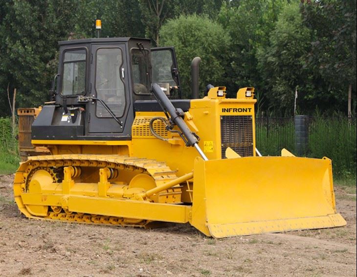 Bulldozer integrado de manejo y carga