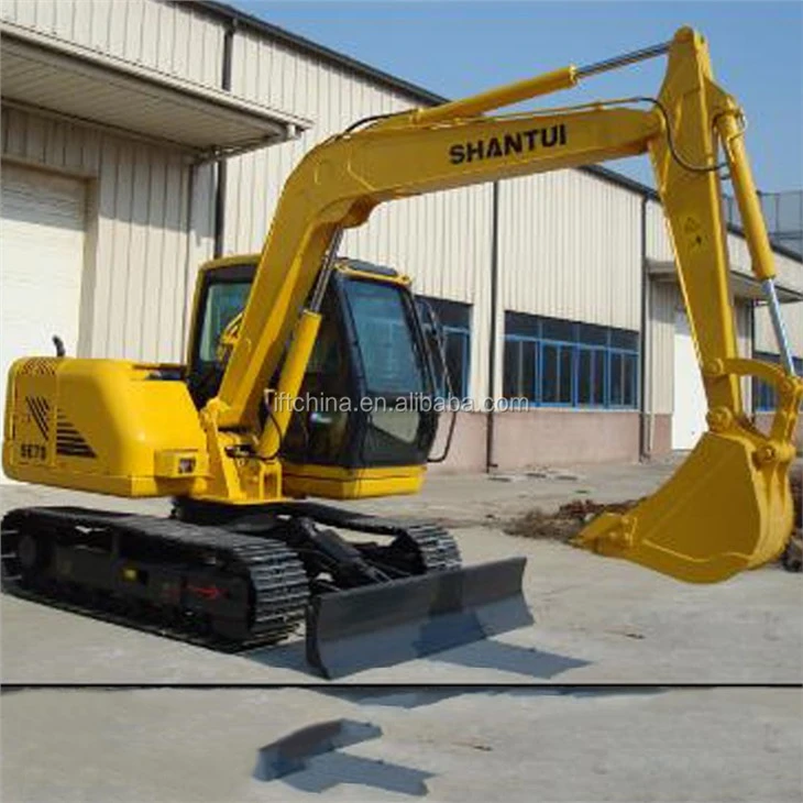 Excavadora retroexcavadora grande