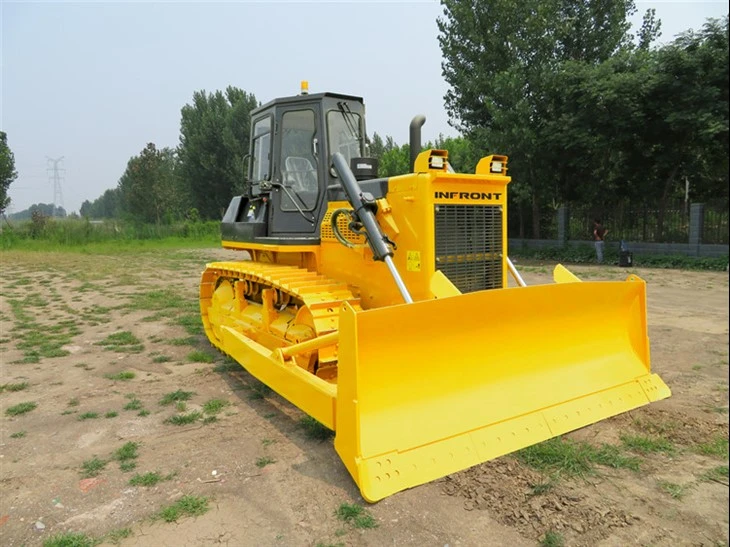Bulldozer grande sobre orugas hidráulico
