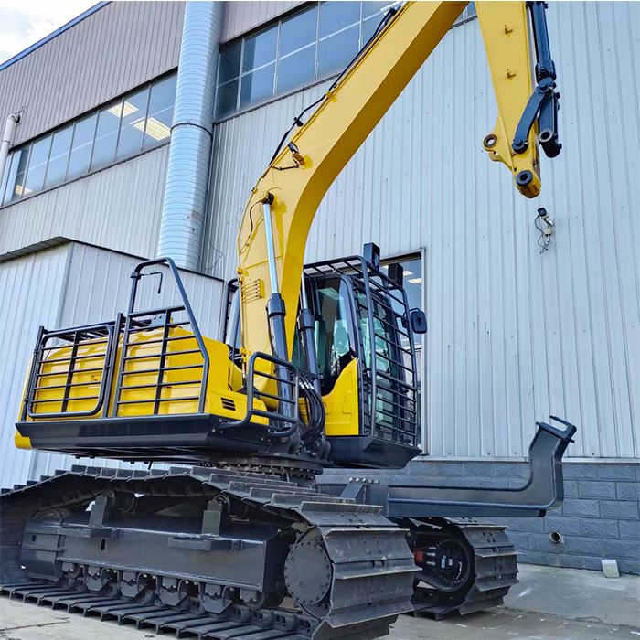 Excavadora hidráulica de ingeniería grande