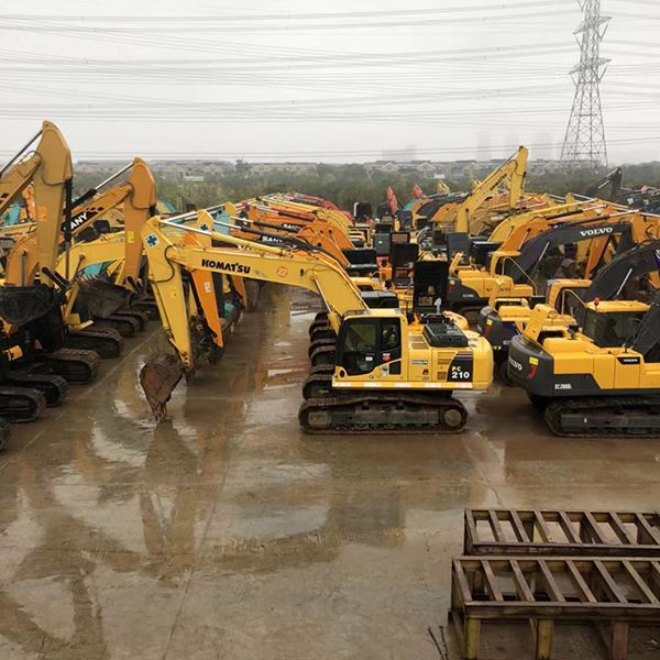 Excavadora hidráulica de 21 toneladas grande