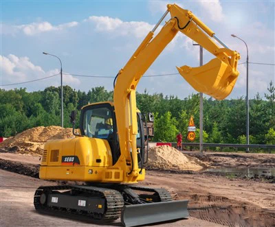 Excavadora de ingeniería grande de 75 toneladas