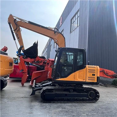 Excavadora de orugas