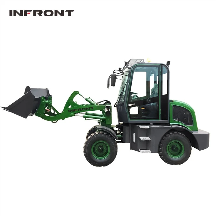 Tractor de 6 toneladas con cargador y retroexcavadora