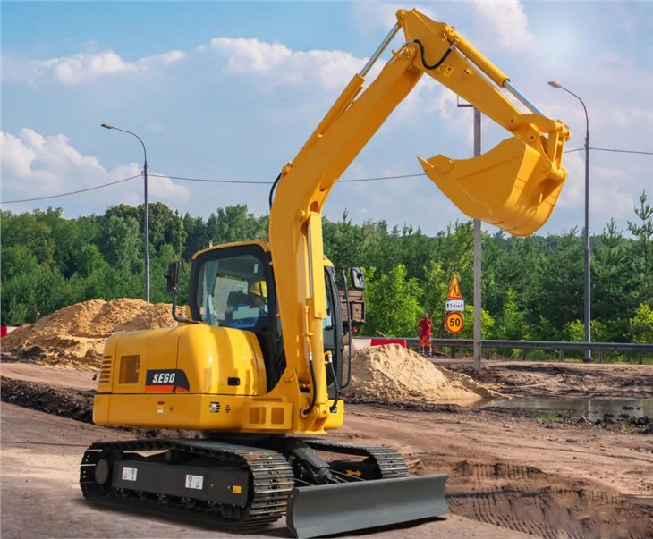 Excavadora hidráulica usada