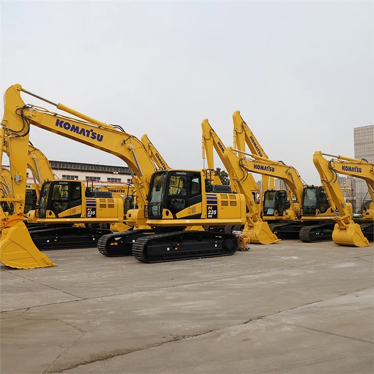 Excavadora grande usada