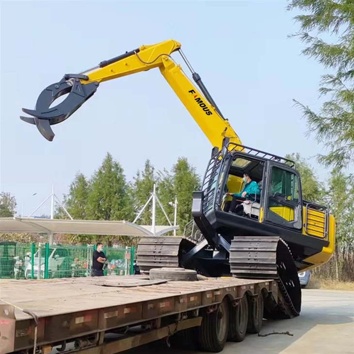 Excavadora grande de 15 toneladas
