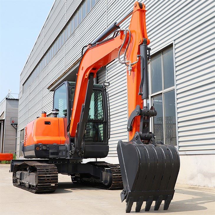 Máquina excavadora de 6 toneladas